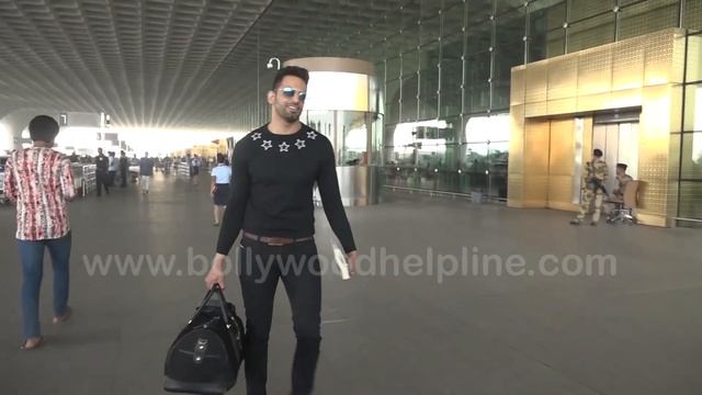 Airport Spotted Actor Upen Patel Travelling to Chennai For His Film Shooting смотреть онлайн