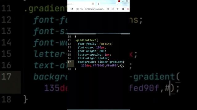 How to Create Gradient Text Animation Effects using Html and CSS смотреть онлайн