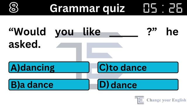 Can you Pass This English Grammar Quiz #23 English Grammar Questions Time_English смотреть онлайн