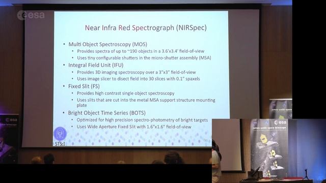 JWST 2017 Day 1: Observing modes available for Cycle 1 смотреть онлайн