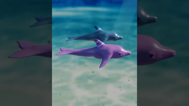 Finn And Fiona, My First Original Design Of Dolphins