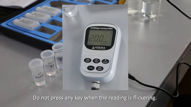 Apera YD300 Portable Water Hardness Meter Tutorial