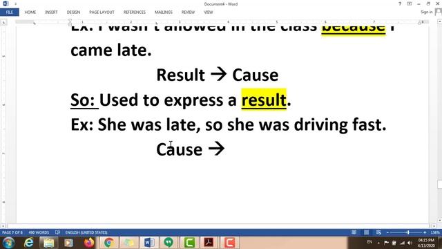 English File Pre Intermediate 2C Grammar Conjunctions
