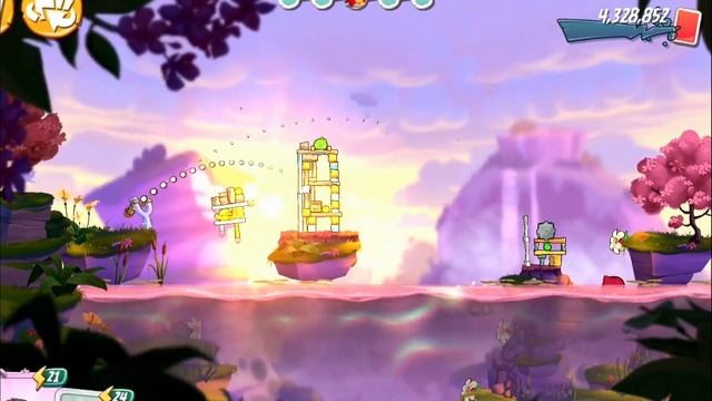 Angry Birds 2 Cobalt Plateaus Pig Bay 481 LEVEL Walkthrough смотреть онлайн