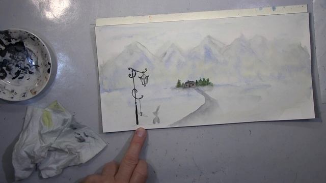 #4Core November Water colour painting Someone loves you смотреть онлайн