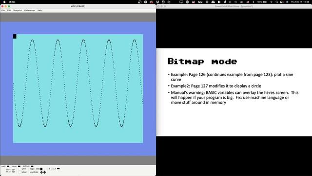 CSC271-02: 17 Feburary: Graphics II (bitmap Mode, Sprites)