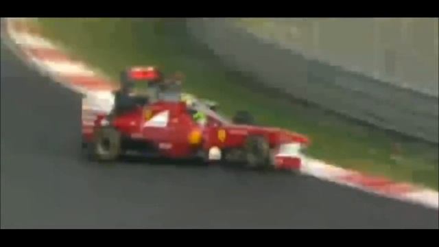 Hamilton-Massa Crash Gp India 2011 смотреть онлайн