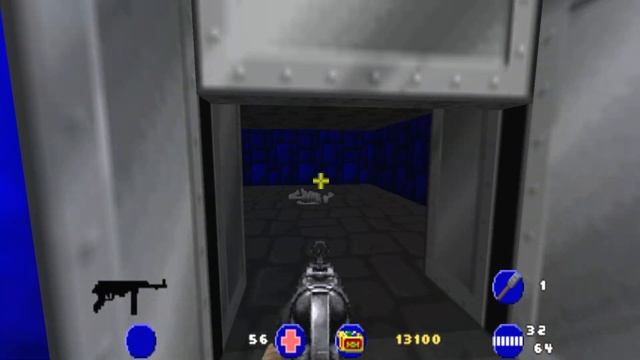 Brutal Wolfenshtein. Gzdoom. Part 1. Levels 1--2. смотреть онлайн