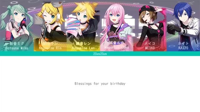 ［Rom/Kan/Eng］Vocaloid-Blessing