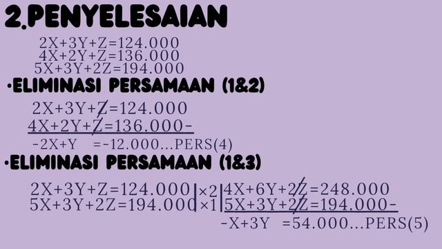 kami dari Kelompok 5 X IKM 7 tugas matematika yang berjudul:(SISTEM PERSAMAAN 3 VARIABEL) смотреть онлайн
