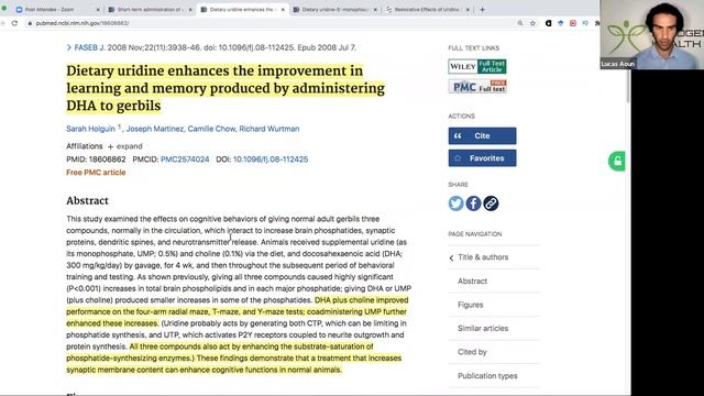 Best Supplement/Nootropic For Memory? (Uridine Monophosphate)