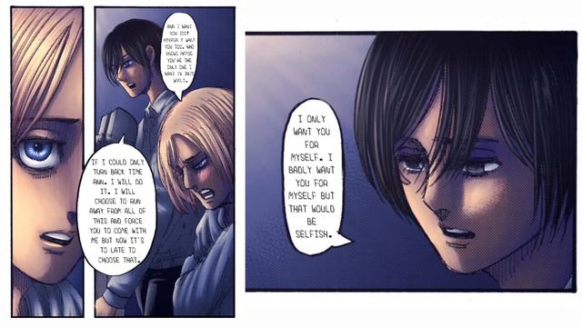 Mikasa x Annie [Lost in our World] A Mikannie Fanfiction смотреть онлайн