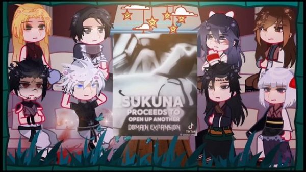 JJK react to Itadori, Yuta VS Sukuna || Jujutsu kaisen || Made by Yuk!ra