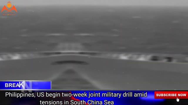 Philippines, US begin two-week joint military drill amid tensions in South China Sea смотреть онлайн