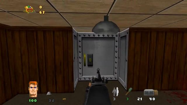 Brutal Wolfenstein 3D💣Episode 3: Die, Fuhrer, Die!💣Floor 07 смотреть онлайн