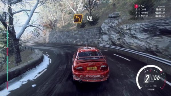 Время 7:52 на COL DE TURINI DEPART (DIRT RALLY 2.0 | LOGITECH FORMULA EX)