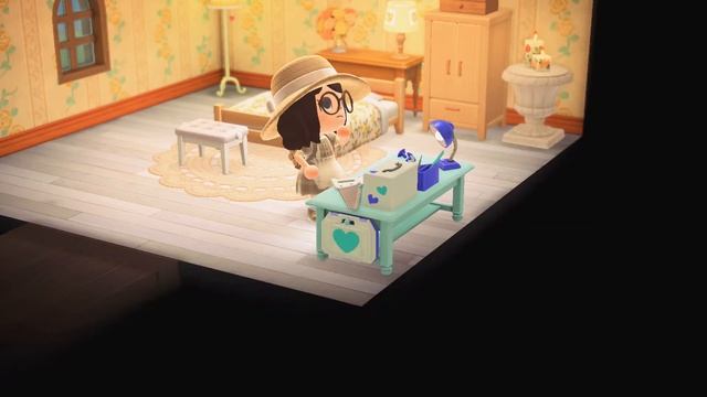 Yellow Spring Bedroom Interior Speed Build // Animal Crossing New Horizons смотреть онлайн