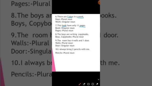 Noun(Exercise) Singular and Plural noun.part-10 смотреть онлайн