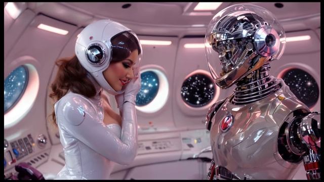 Sex In Space - Love Without Gravity - Retrofuturism Official Music Video