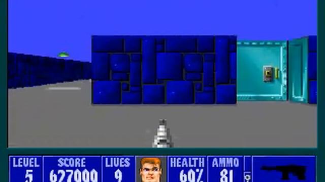 Mmf42 [Wolfenstein 3d] - E2L5 - 100% Kills,Secrets,Treasure