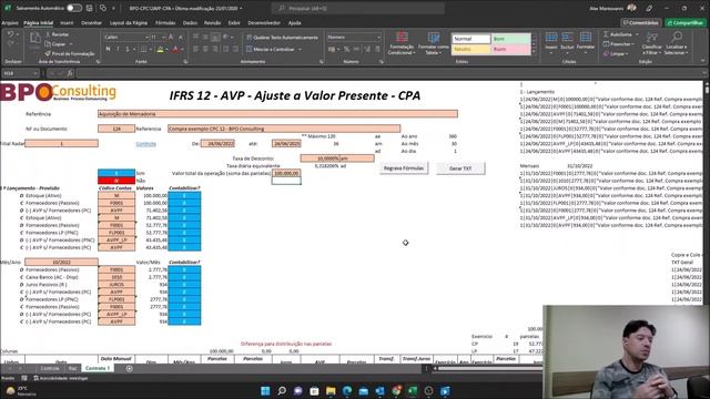 CPC12 AVP - Ajuste a Valor Presente смотреть онлайн