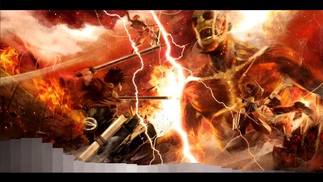 Attack on Titan / Shingeki no Kyojin opening 3 "Shinzou wo Sasageyo!" ~Bass Boosted смотреть онлайн