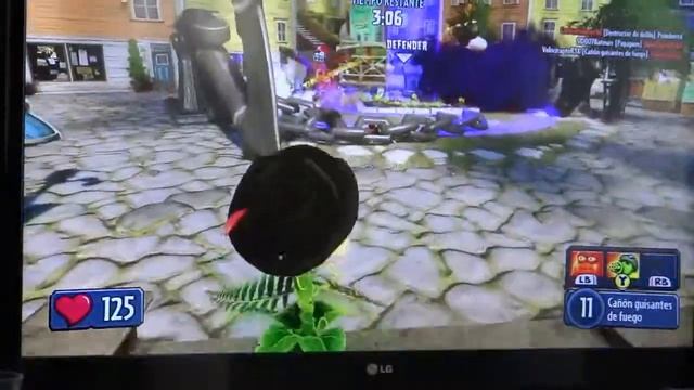 Hordas de zombies/plantas vs zombies garden warface