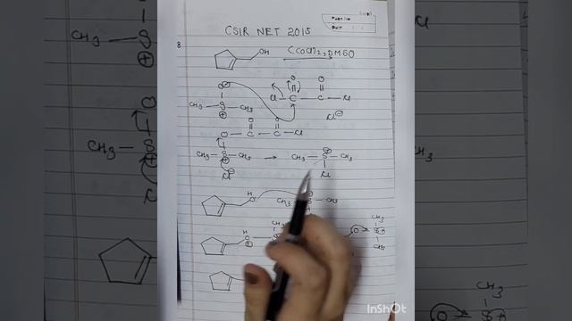CSIR NET | SWERN OXIDATION | 2015 QUESTIONS. #csirnet #chemistry #organicchemistry #swernoxidatio смотреть онлайн