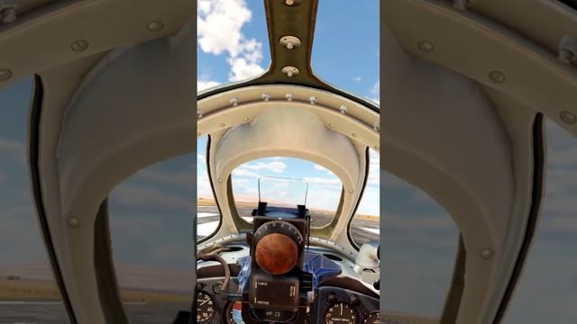 Неудачная посадка МиГ-15бис, War Thunder, VR. смотреть онлайн