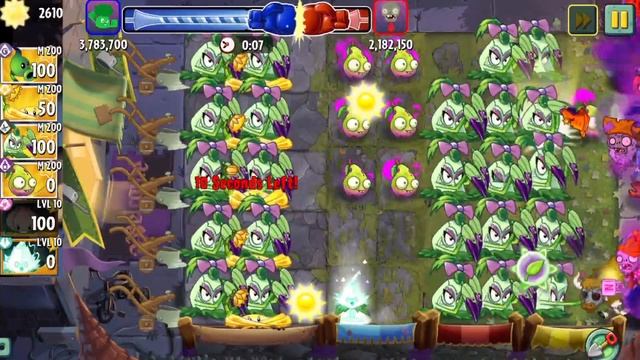 Team Pháo chơi Arena được nhiều điểm nhất - PVZ2 MK смотреть онлайн