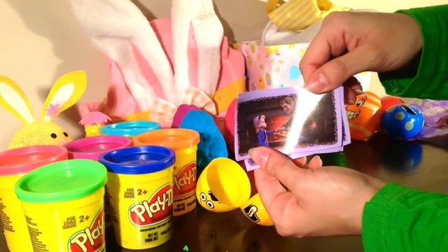 Surprise playdoh Surprise ester Eggs (emotional) - Kids Berry смотреть онлайн