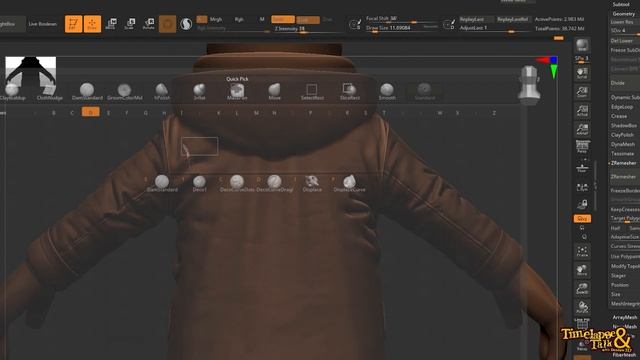 Let's SCULPT a Coat! (Zbrush) смотреть онлайн