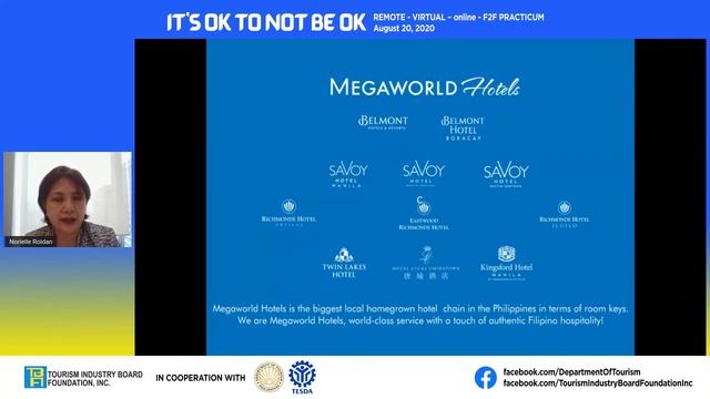 It's Ok To Be Not Ok - A Forum on Hospitality and Tourism Online-Virtual-F2F Practicum | TIBFI смотреть онлайн