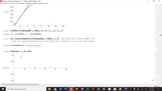Mathematica Linear and Nonlinear Fits in Mathematica смотреть онлайн