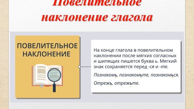 6 класс.Русский язык.Раздел:Морфология. Глагол. Тема: Наклонение. Изъявительное наклонение смотреть онлайн