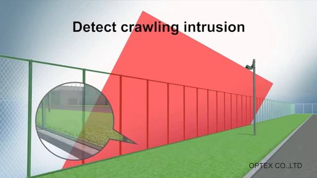 OPTEX REDSCAN Virtual walls for perimeter protection смотреть онлайн