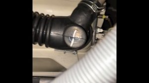 Ремонт стиральной машины Candy AQUA 114D2 4Кг (забило основной патрубок). Насос перестал сливать.