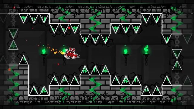 ''Forest Temple'' 100% (Demon) by Michigun | Geometry Dash смотреть онлайн
