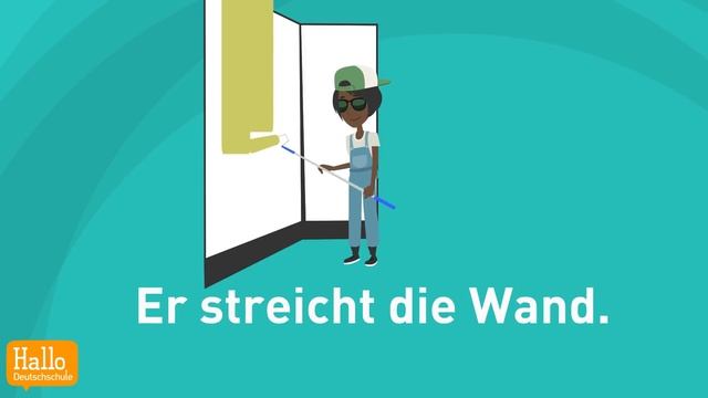 Learn German for free / Verben im Perfekt Teil 7 смотреть онлайн