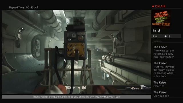 Gamingknight's Live Stream Wolfenstein 2 (Time To Start My New Helmet Collection)