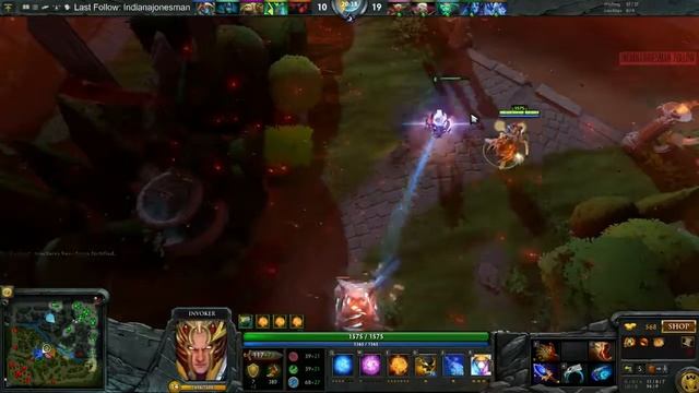 DOTA 2 INVOKER 3500 MMR RANKED PARTY 25 KILLS смотреть онлайн