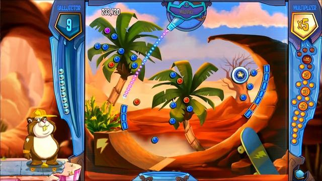 Peggle 2 PS4 Gameplay level 2 Jimmy's Jammin' Jaunt. смотреть онлайн