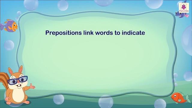 Prepositions | English Grammar & Composition Grade 4 | Periwinkle