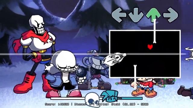 Friday Night Funkin Indie Cross Crossedout смотреть онлайн