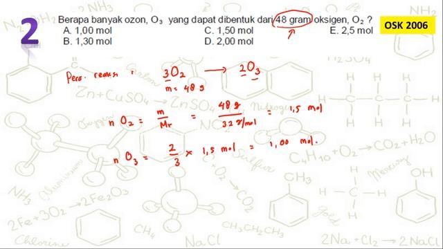 Pembahasan Soal Olimpiade Kimia - #KSN K Kimia/OSK/OSP/OSN (Stoikiometri) Part 1 смотреть онлайн