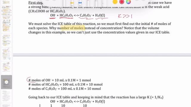 General Chemistry II Buffer and Titration Part 5: Calculating pH Change in Buffers смотреть онлайн