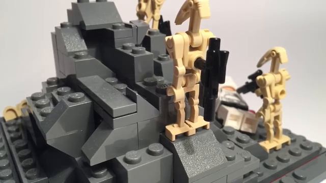 LEGO Star Wars mini moc - Clone Survivor Stand Off смотреть онлайн