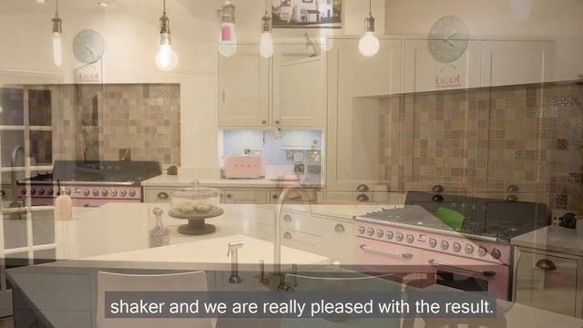 A family shaker kitchen by Sigma 3 Kitchens in Esher смотреть онлайн