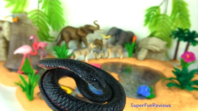 Learning Learn Wild Animals - Zoo Animals - Fun and Educational Kids Toys смотреть онлайн