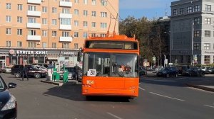 Троллейбус Нагорной части Нижнего Новгорода. ТролЗа «Мегаполис», СВАРЗ-МАЗ-6235.00, ВМЗ-52981